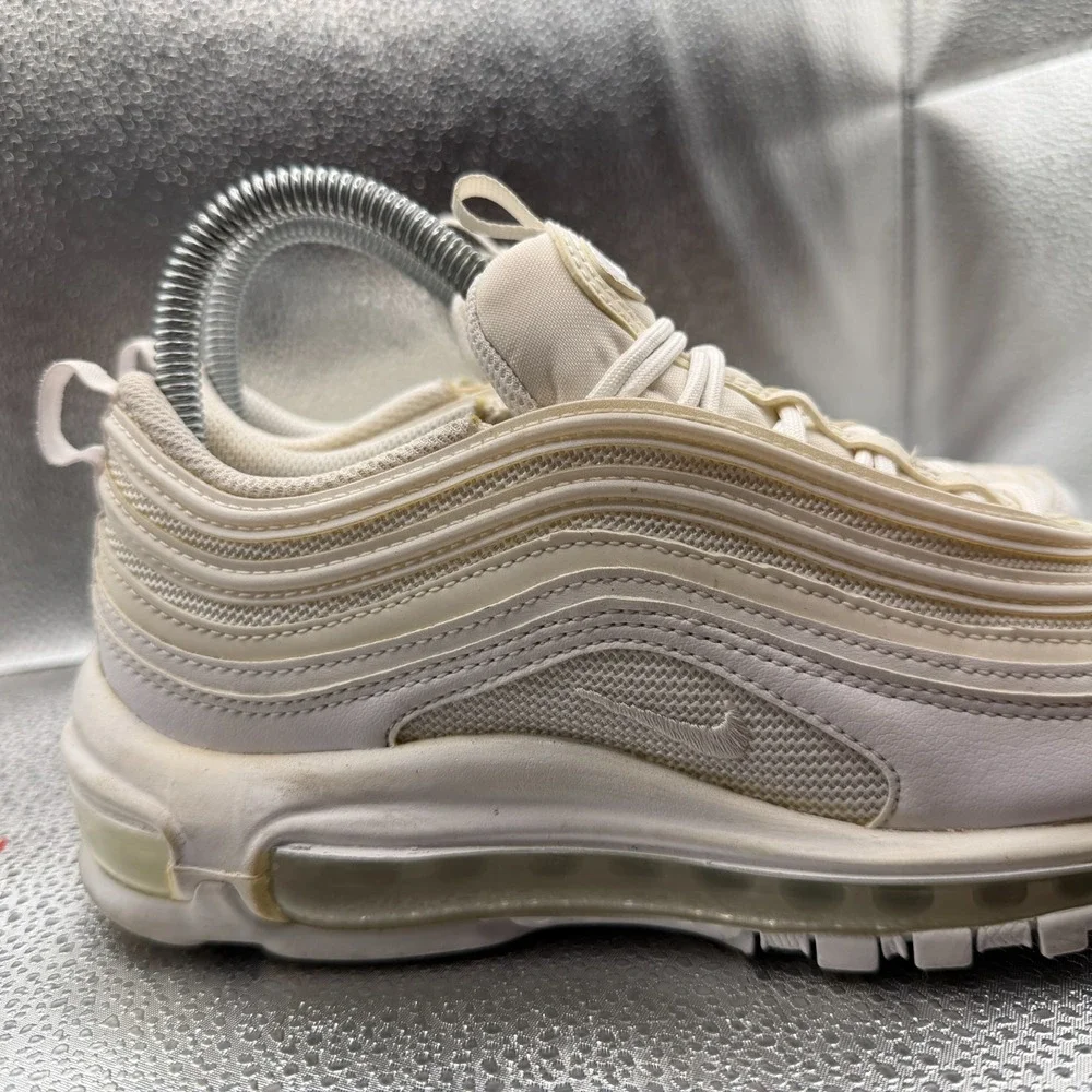 Size 6 Nike Air‎ Max 97 Low Top Off-White Womens Athletic Sneakers DH8016-100